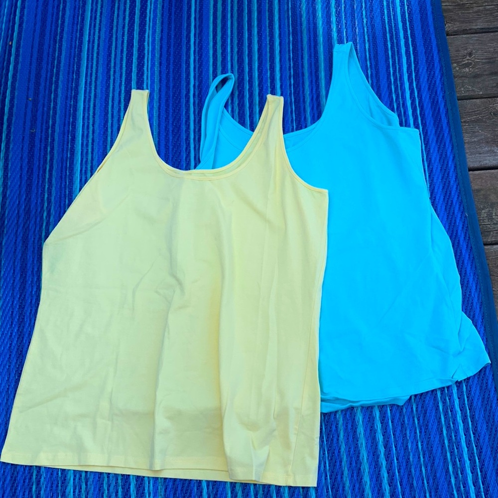 💛2/$20 Set of 2 tank top camisoles Ricki’s XL
